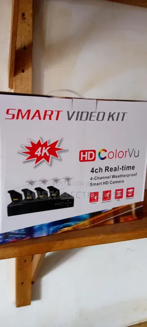 4-Channel Kit 5mp Full-Color CCTV Camera