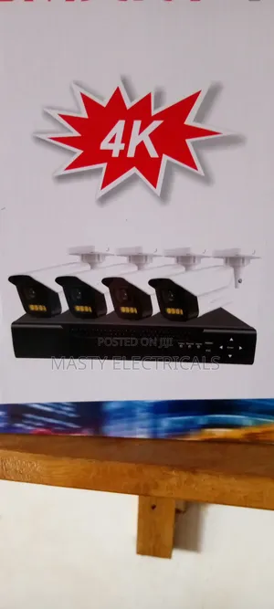 4-Channel Kit 5mp Full-Color CCTV Camera