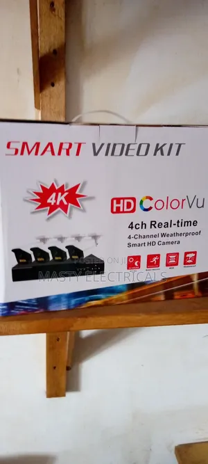 4-Channel Kit 5mp Full-Color CCTV Camera