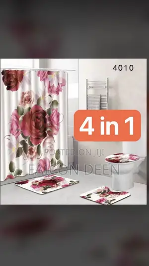 Super Authentic 4 in Onebathroom Set Mats(In Diff Colors