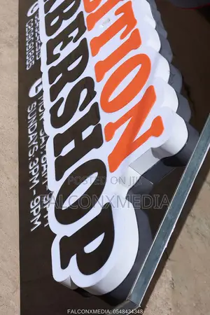 3D Facial Signage