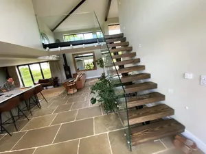 Glass Balustrade / Frameless / Stainless Steel