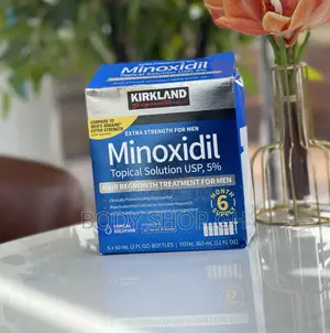 Original Kirkland Minoxidil - Full Box / 6 Pieces + Dropper