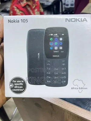 New Nokia 105 Black