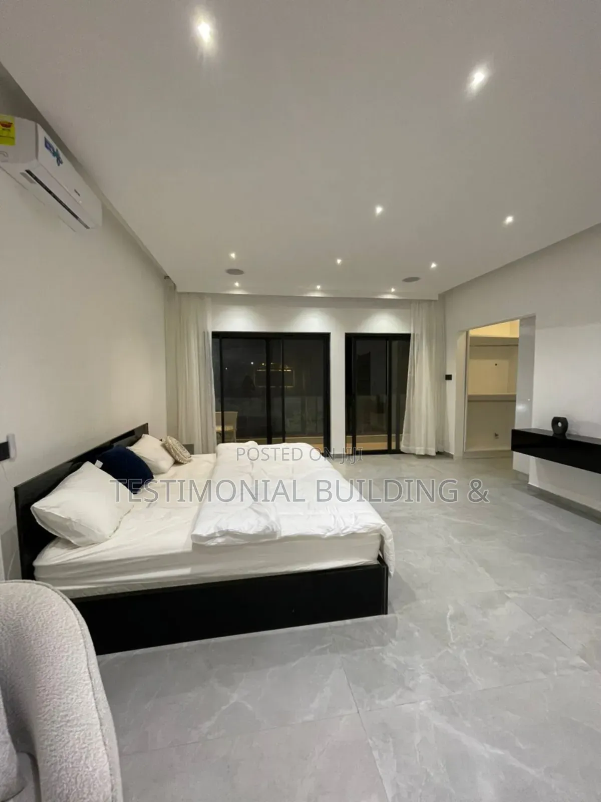 Furnished 4bdrm House in Testimonial Building, Adenta for sale