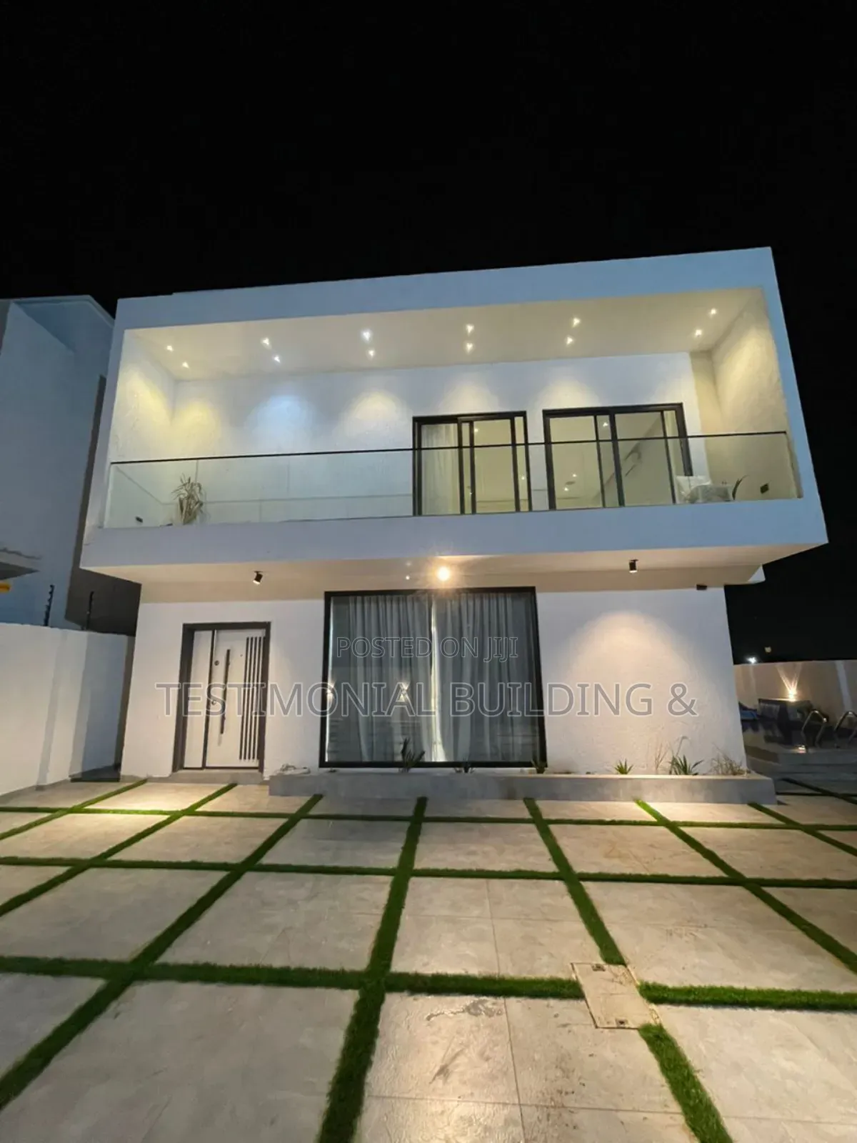 Furnished 4bdrm House in Testimonial Building, Adenta for sale