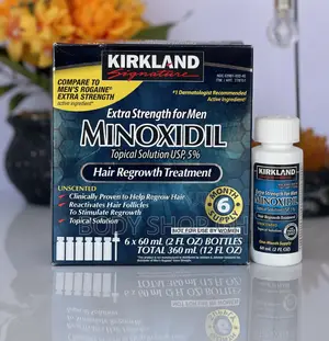 Full Box Of Undiluted Kirkland Minoxidil- Extra Strength
