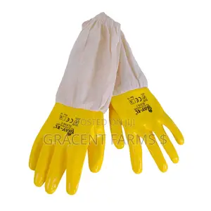 Pair of Nitrile Hand Gloves for Beekeeping