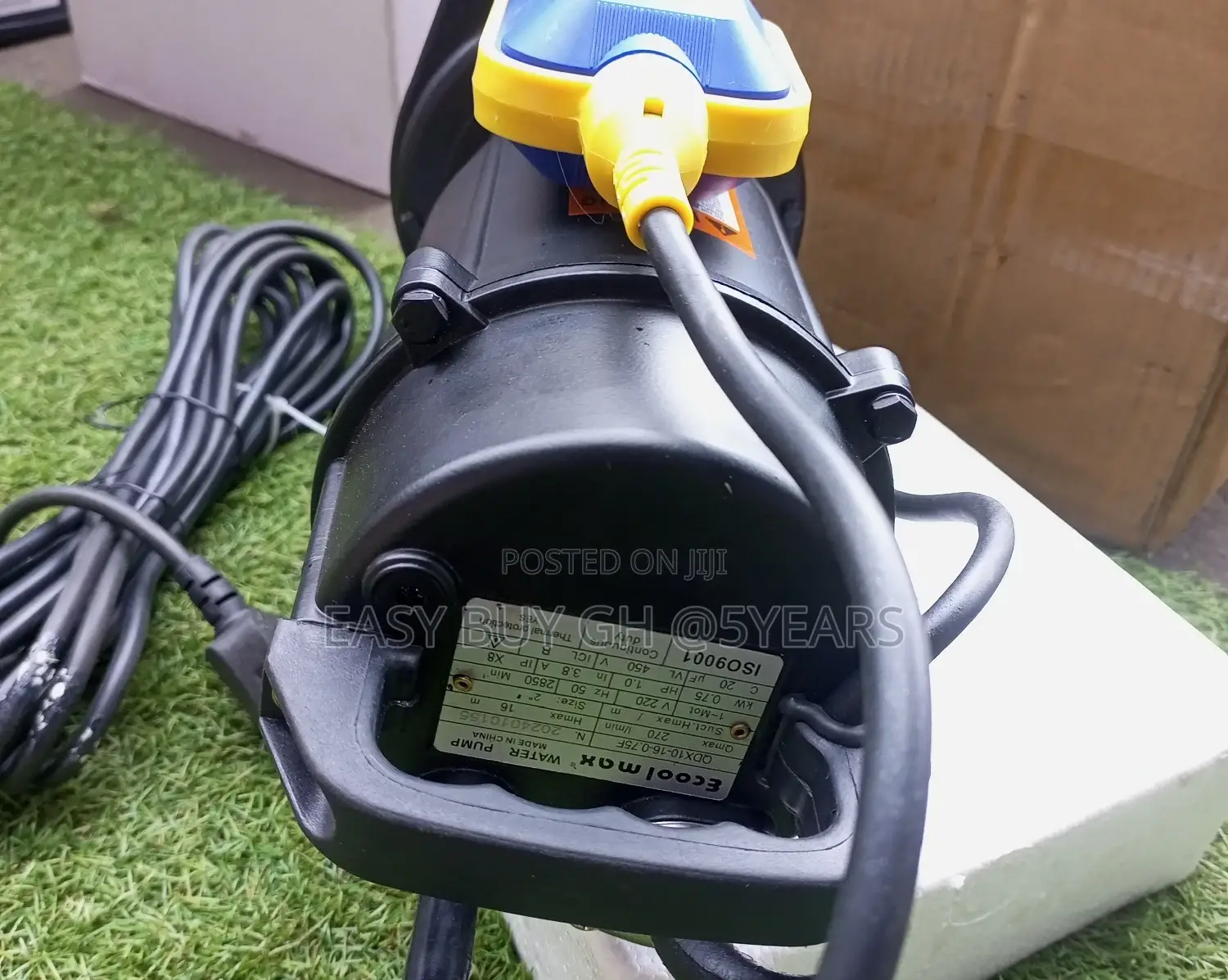 Electric Water Pump Quality Engine Plus One Year Warranty.
