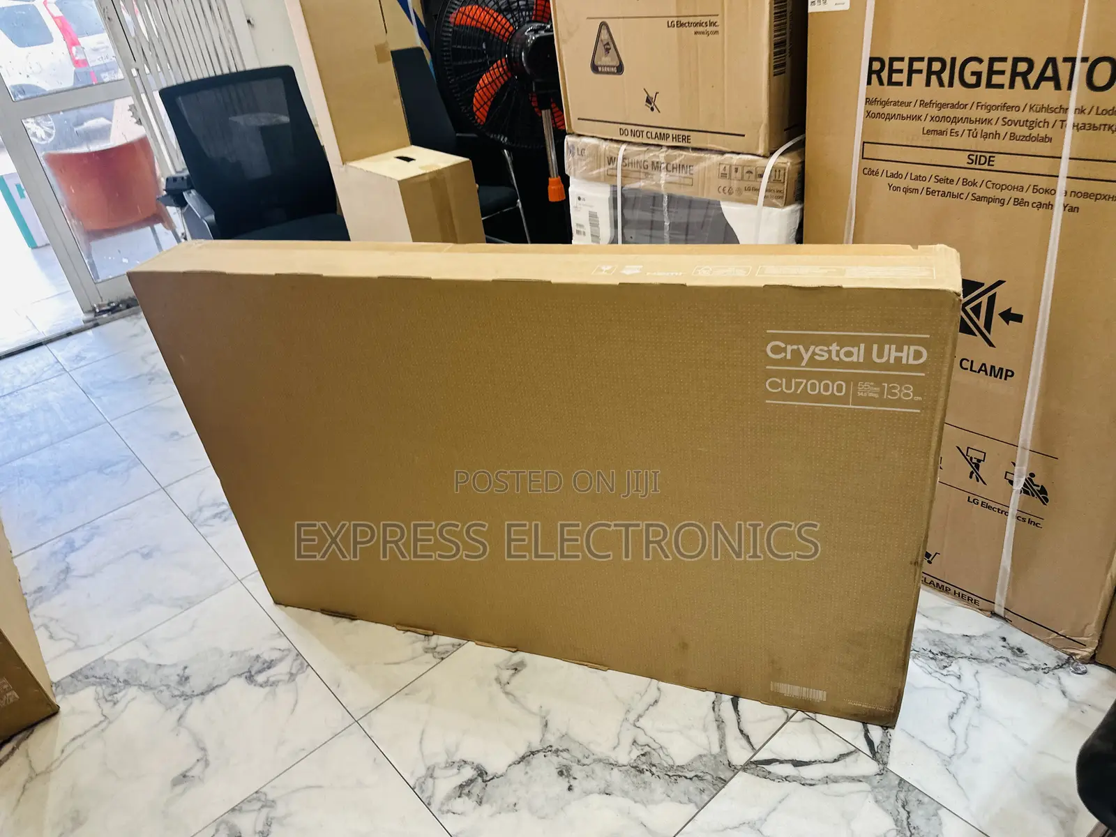 Uhd Smart 55”Cu8000 Samsung Black.