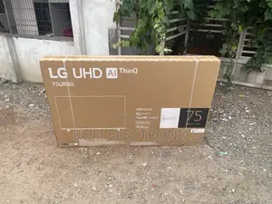 Sealed Black LG 75ur78003lk Tv(75") Ultra HD Smart TV