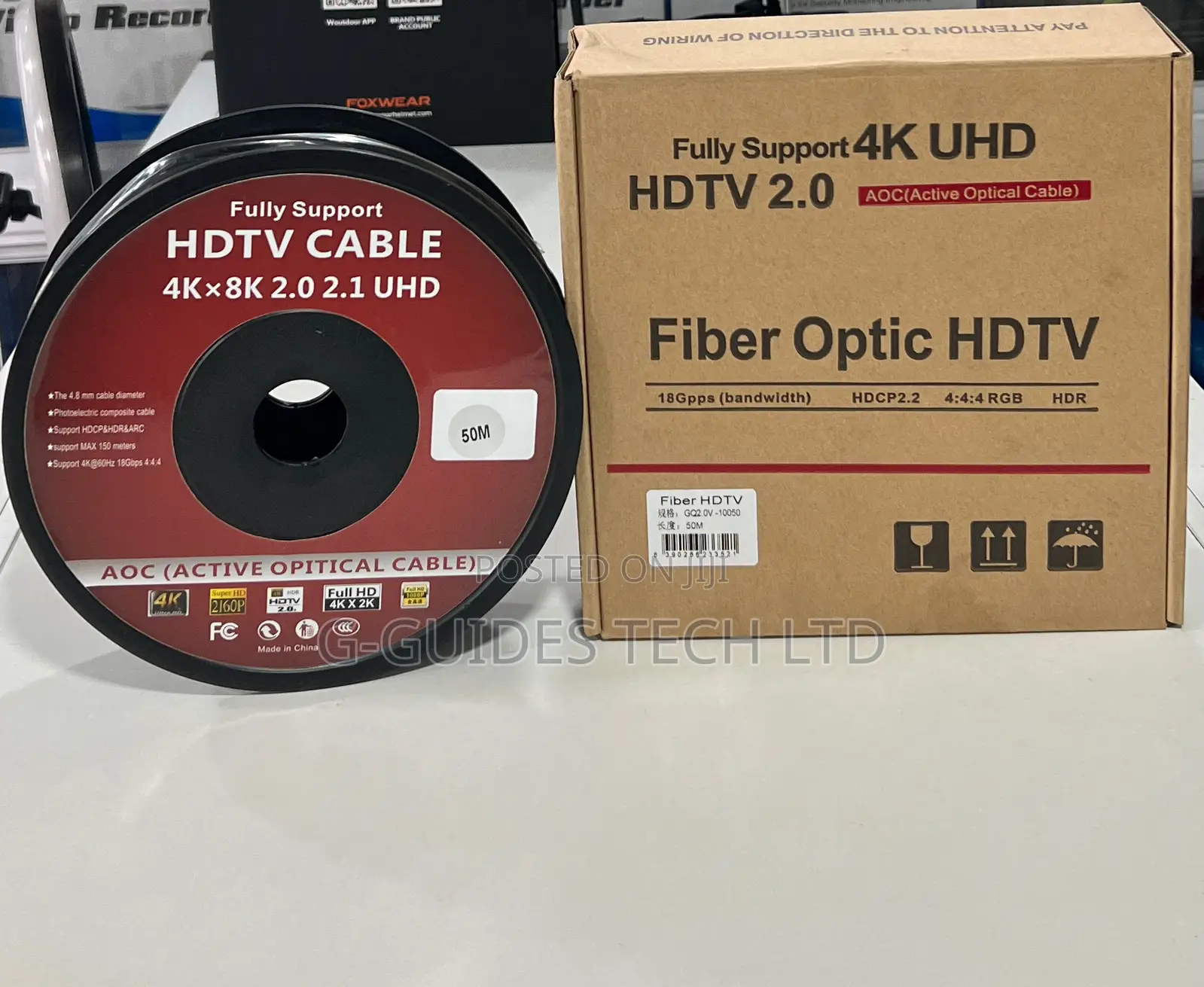 50M HDMI Fiber Optic Cable, 50M Active HDMI Cable
