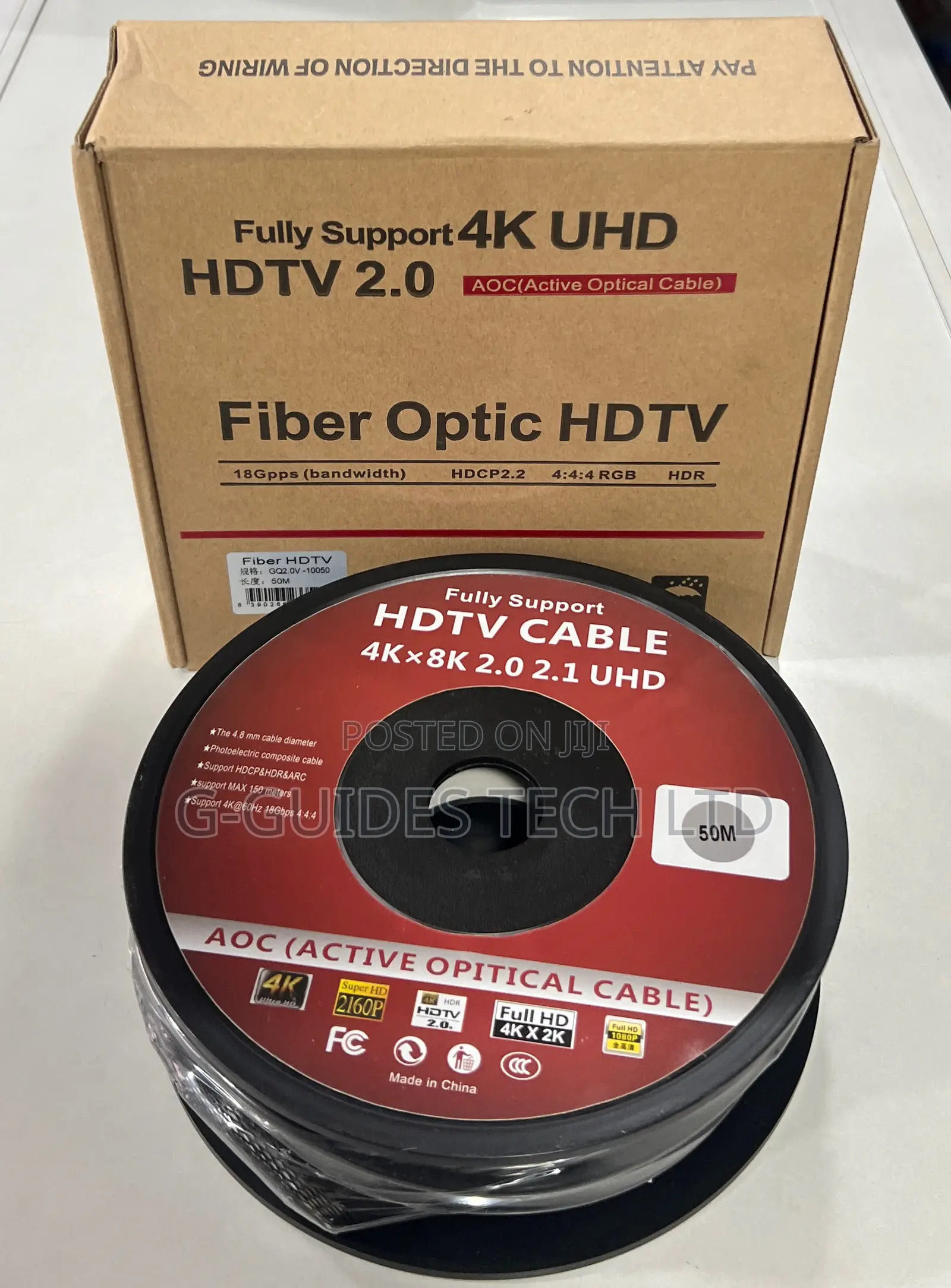 50M HDMI Fiber Optic Cable, 50M Active HDMI Cable