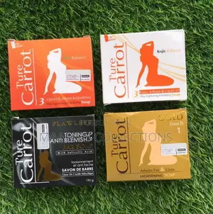 Pure Carrot Toning and Anti Blemish Body Soap