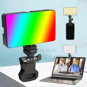 AY-96JSSR RGB Video Light, Portable LED Camera Light