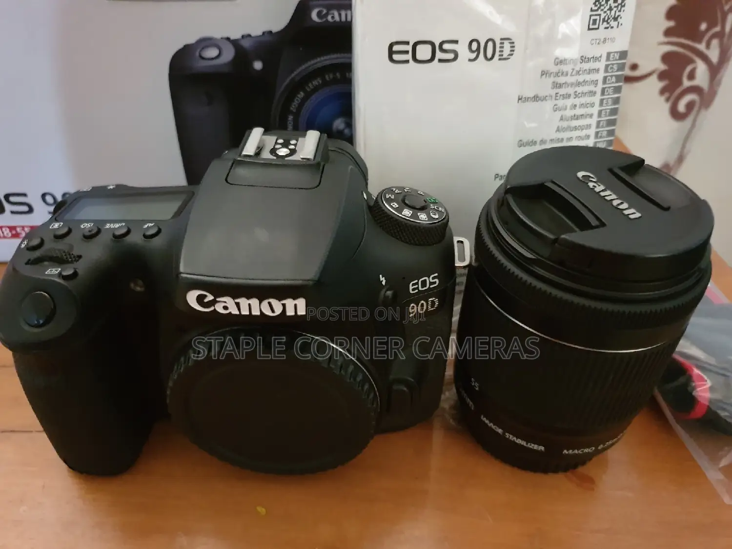 Canon Eos 90d 32.5mp Digital 4k Camera With 18-135mm Lens