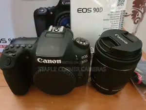 Canon Eos 90d 32.5mp Digital 4k Camera With 18-135mm Lens