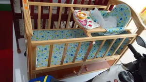 Baby Wood Cot