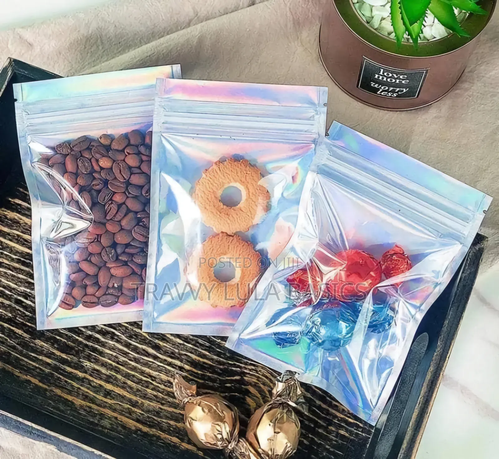 New Holographic Pouches