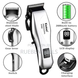 New Men Electric Shaver Hair Clipper Barbering Machine Km917
