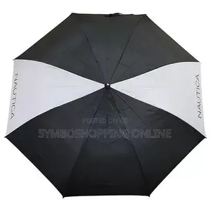 Nautica Home 2 Piece Vented Golf 2 Person Umbrella Set