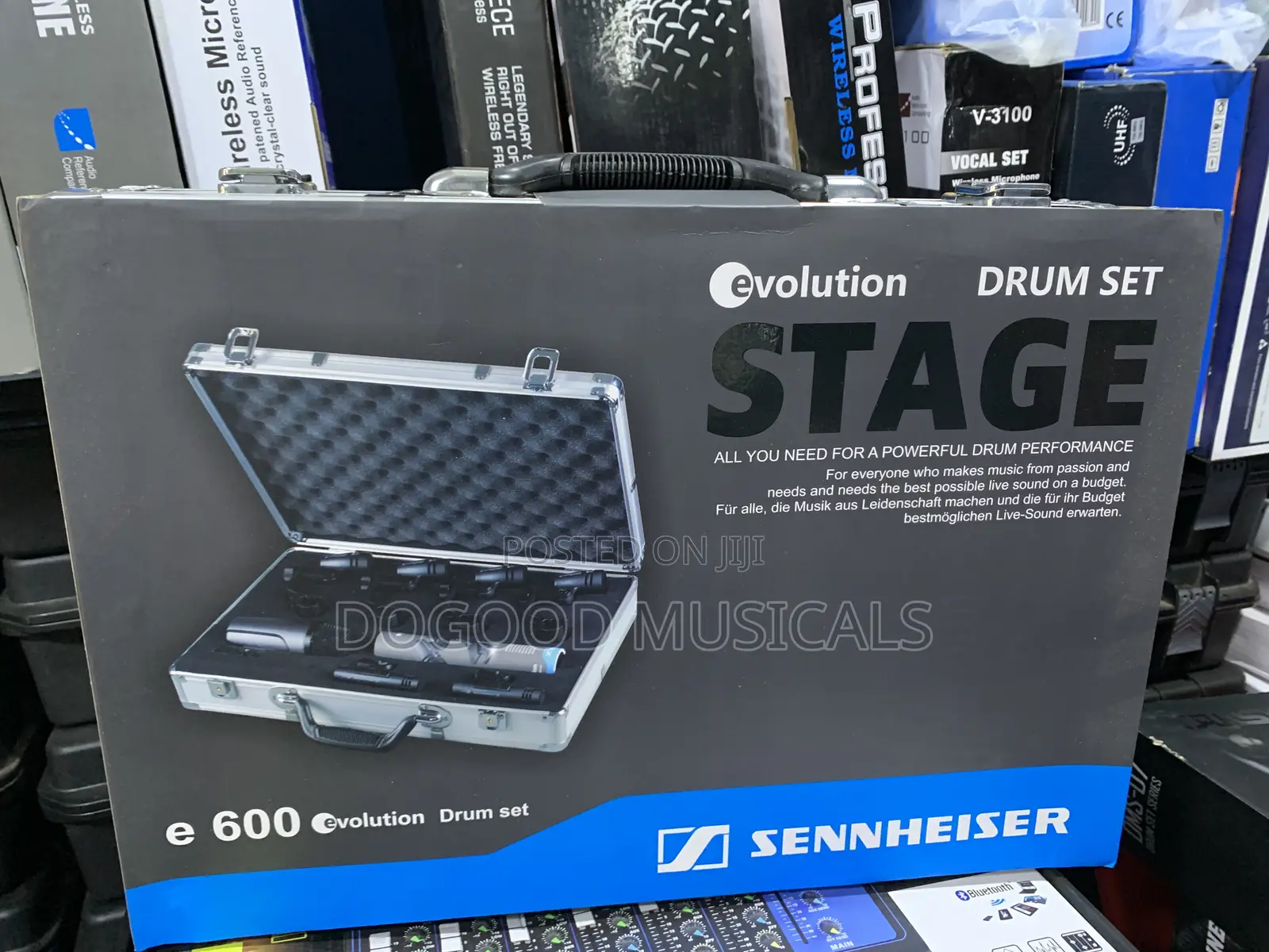 SENNHEISER E604 7piece Durm Microphones Set