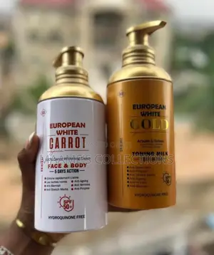 European White Face and Body Lotion