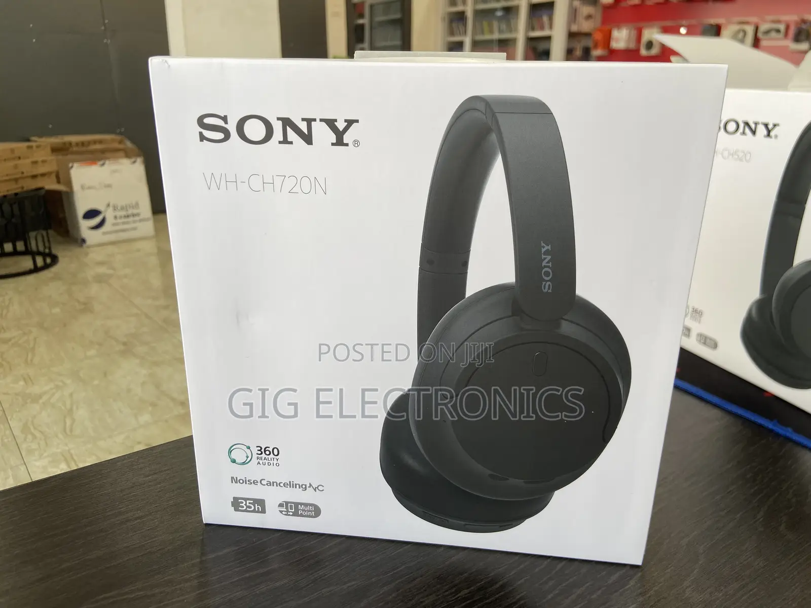 Sony Wh-Ch720n Wireless Over-Ear Noise-Canceling Headphones