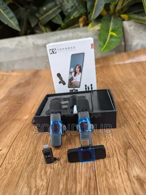Dual Type-C Wireless Lapel Microphone for iPhone Android