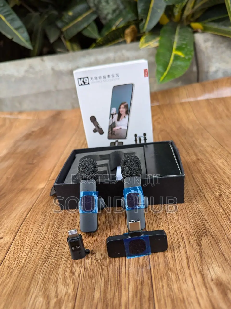 Dual Type-C Wireless Lapel Microphone for iPhone Android