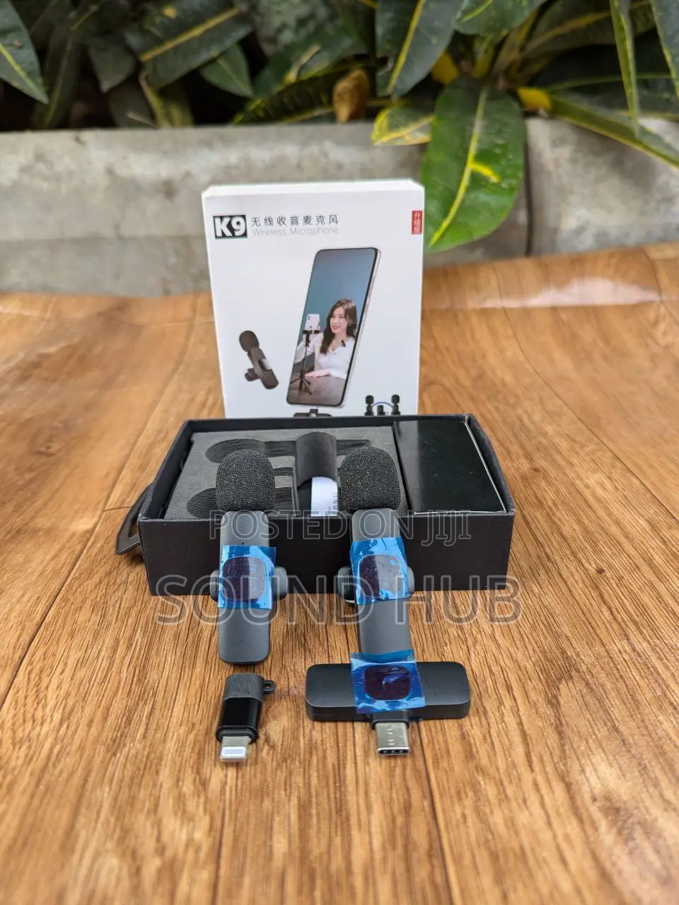 Dual Type-C Wireless Lapel Microphone for iPhone Android