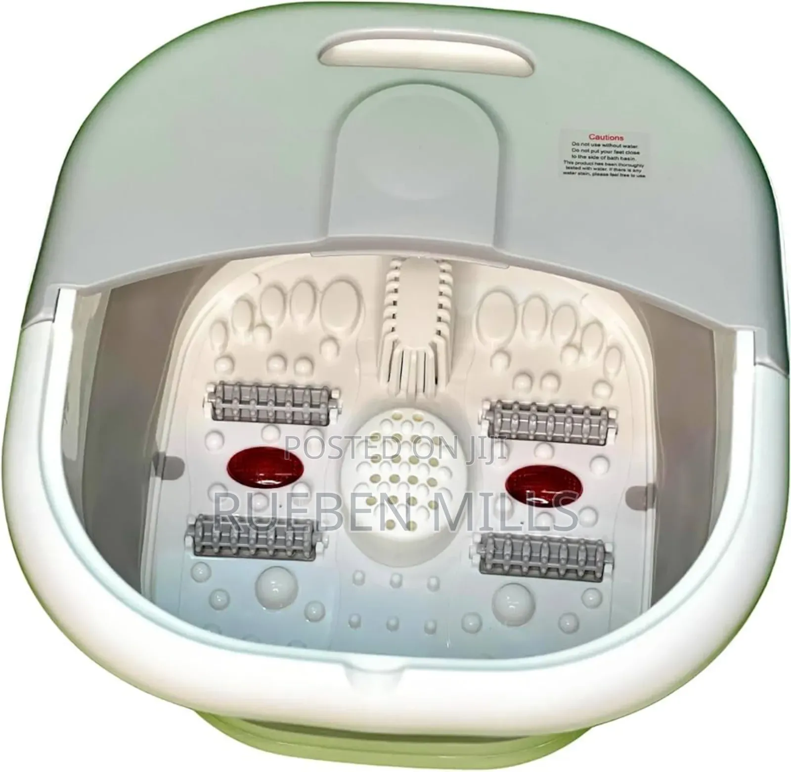 Relaxing Pedicure Bowl Machine With Heater and Bubbles.