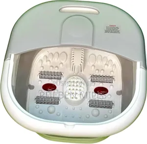Relaxing Pedicure Bowl Machine With Heater and Bubbles.