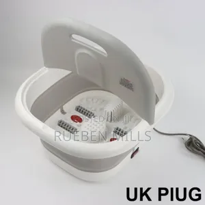 Relaxing Pedicure Bowl Machine With Heater and Bubbles.