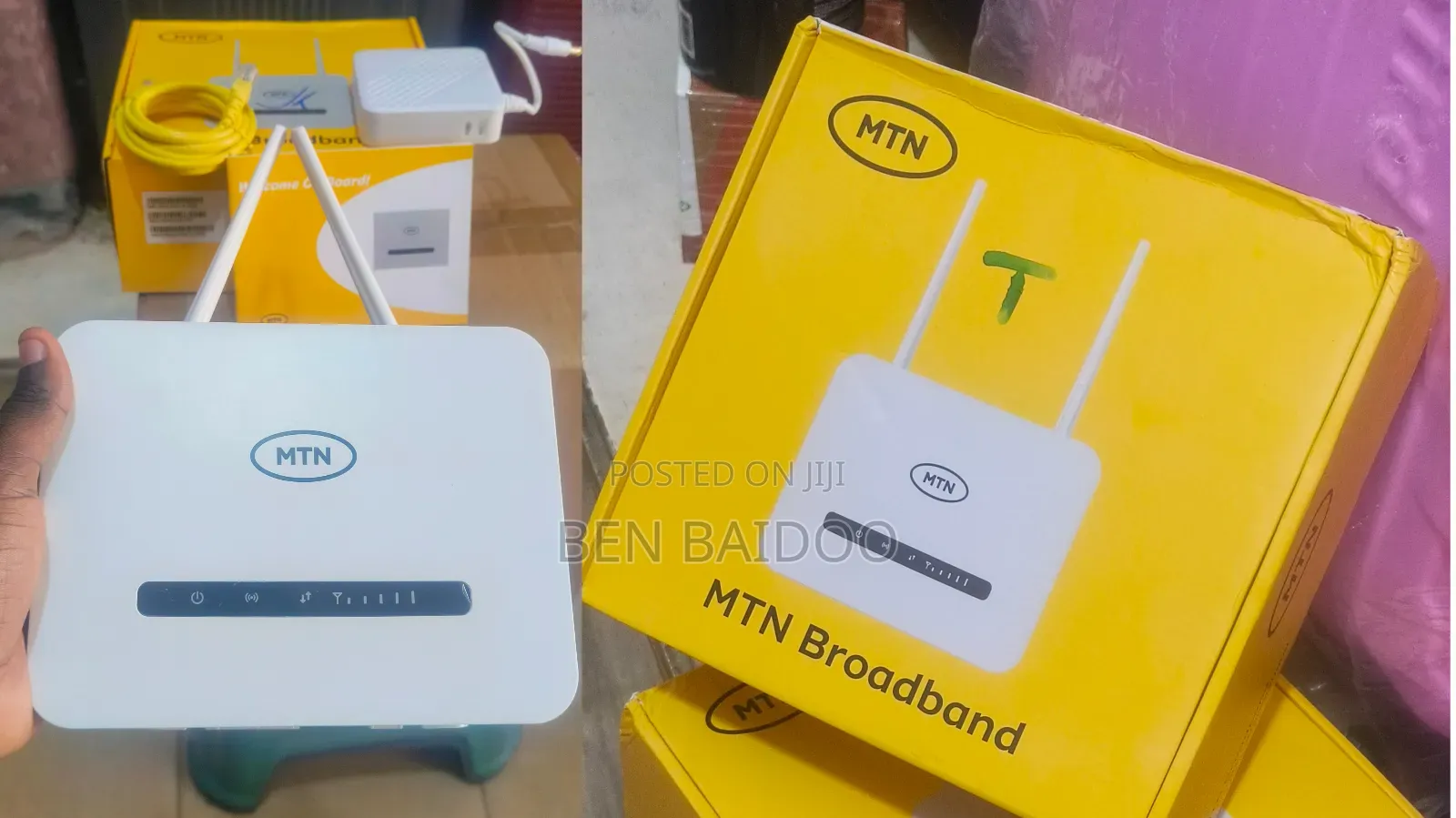 MTN Universal Cat 6 Router (Network Device)