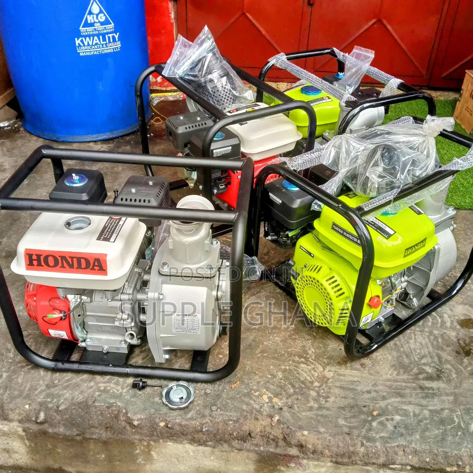 Gasoline Petrol Water Pump 3inches Honda 7.5kva Watt Proper