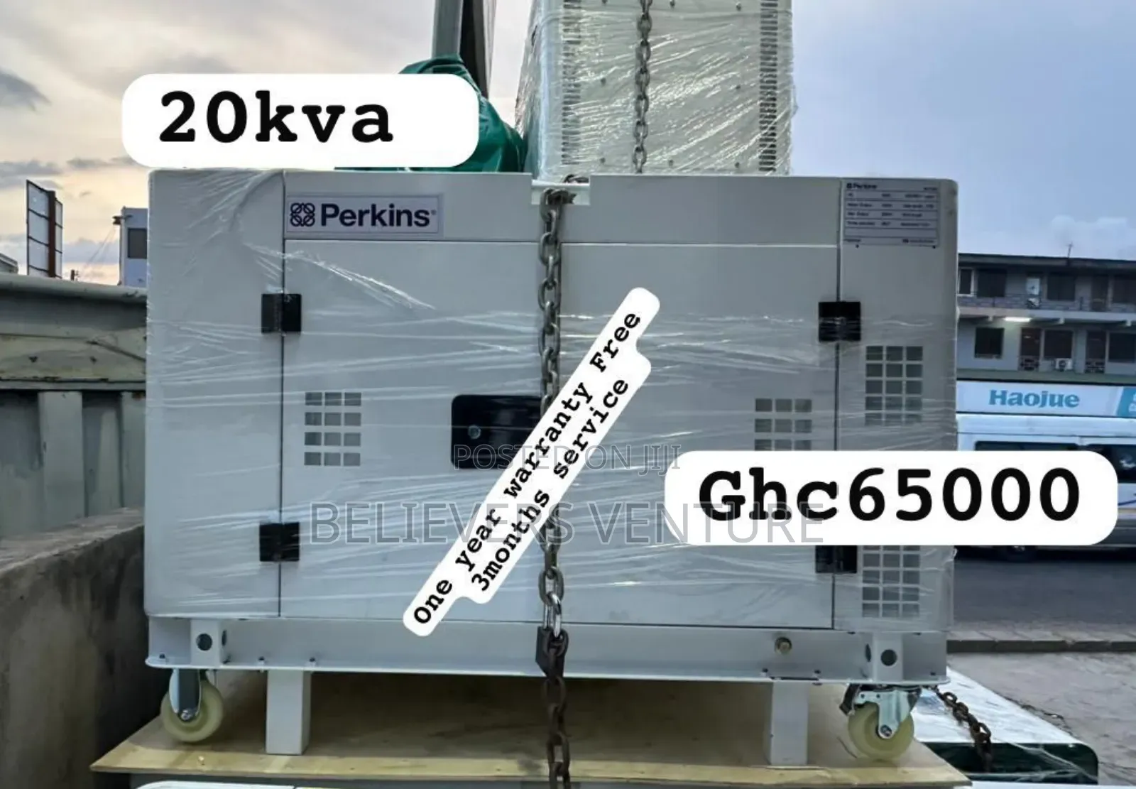 UK Made Perkins Geneset 20kva Keystart Silent Diesel Geneset