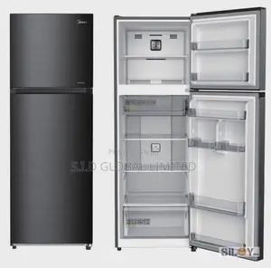 Superb MIDEA-173LTR-DOUBLE-DOOR-TOP-MOUNT-FRIDGE