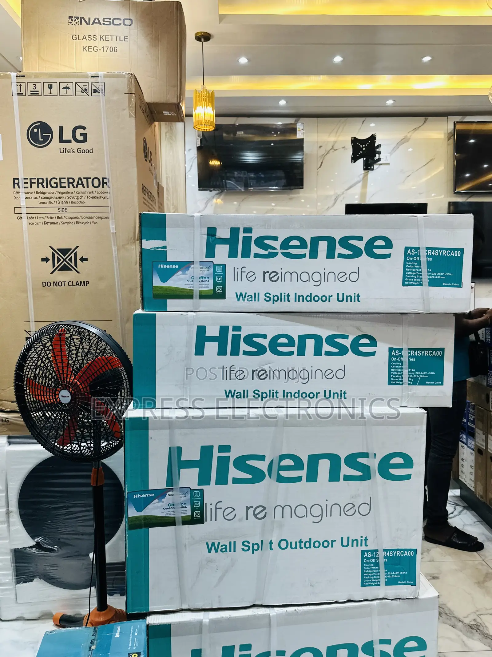 Cool Price Hisense Split R410 Gas 2.5hp