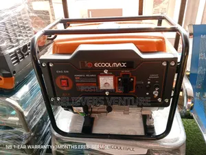 Ecoolmax Generator Silent Petrol 2.5kva 2500W Pull Start