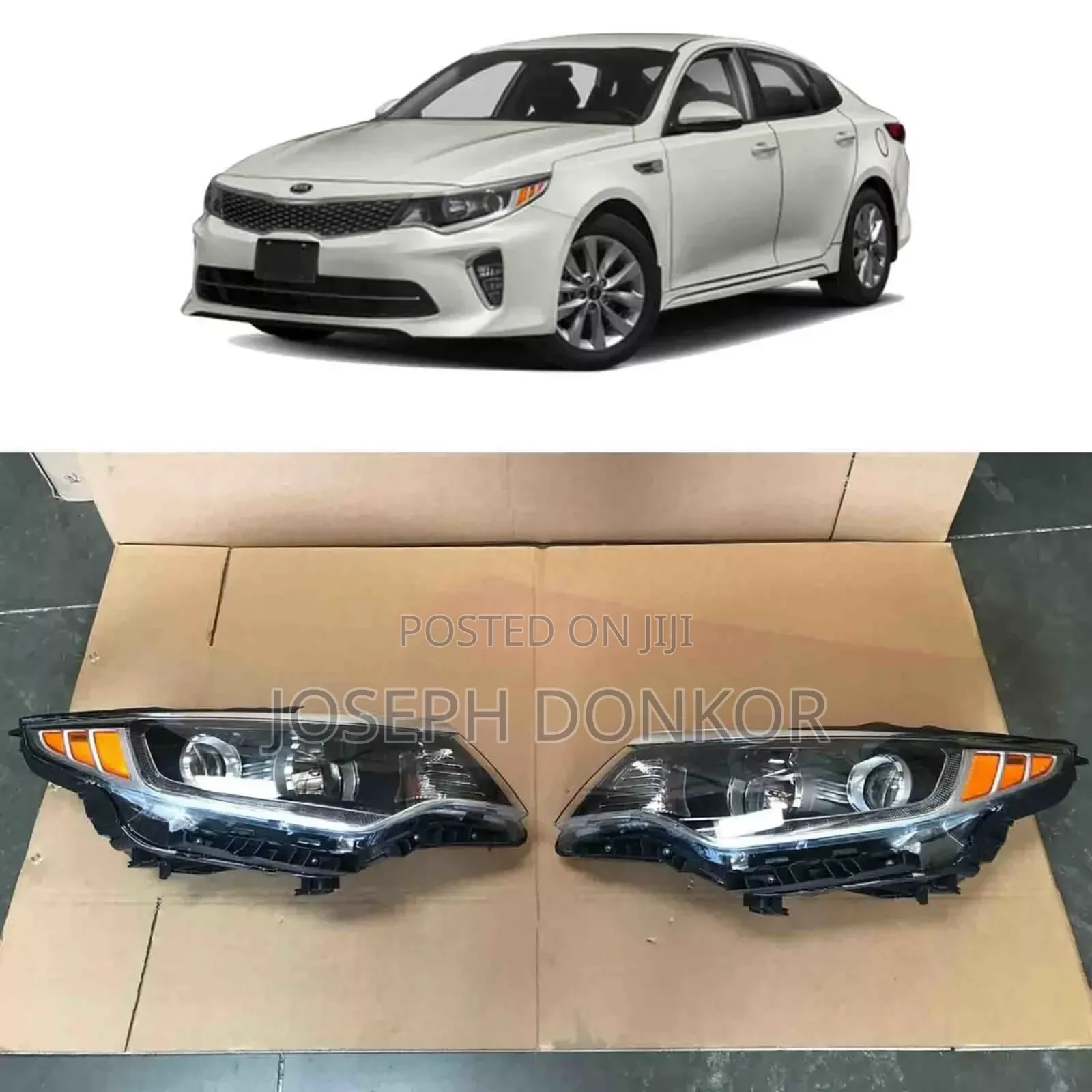 Optima Headlight LED 2016,2017,2018,2019,2020