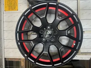 Original All Black With Red Rim for Benz