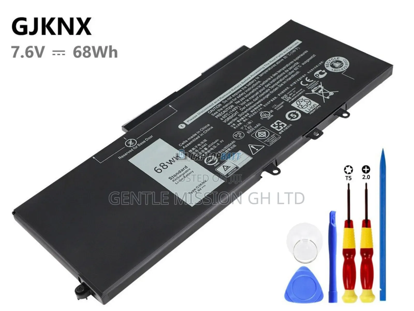 Laptop DELL Battery (GJKNX )
