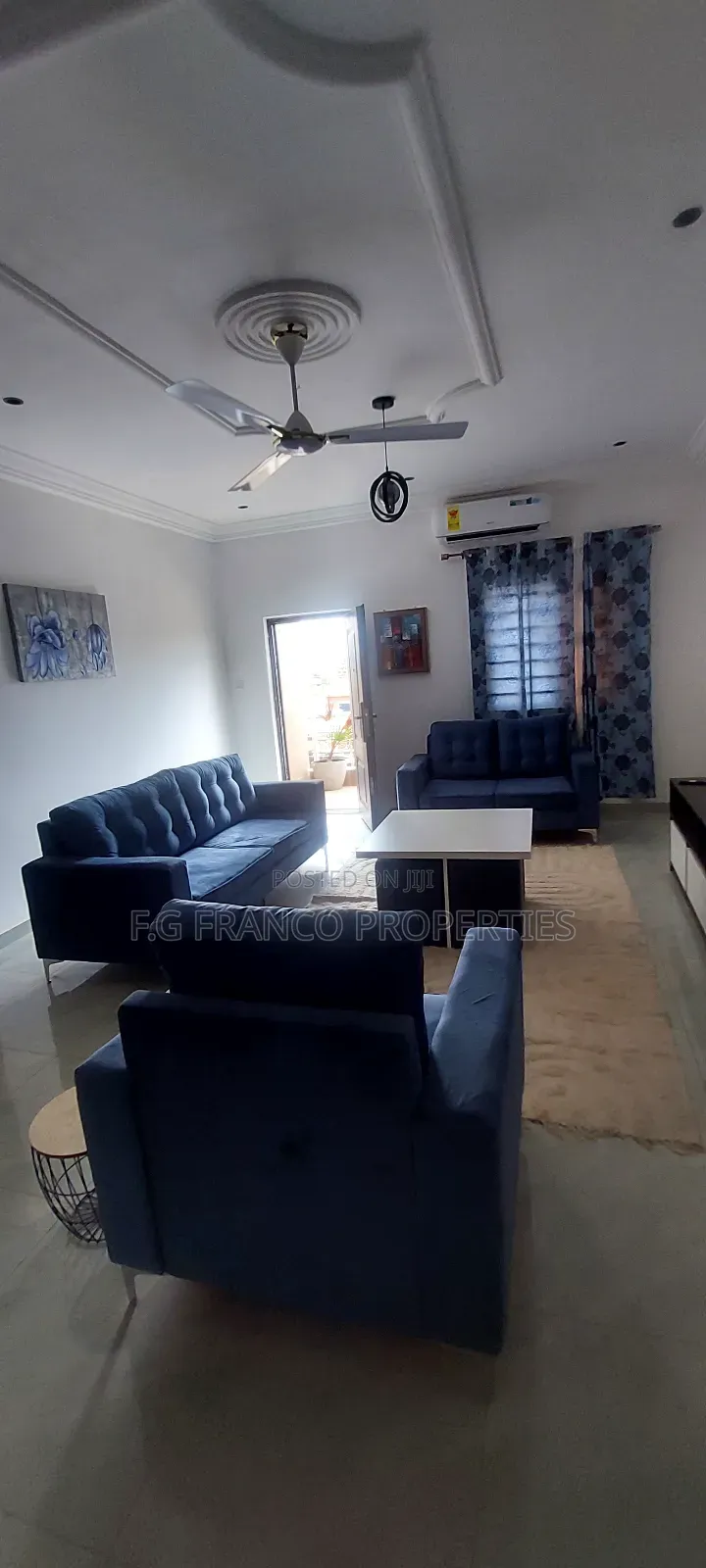 Short Furnished Apartment for Rent at Spintex