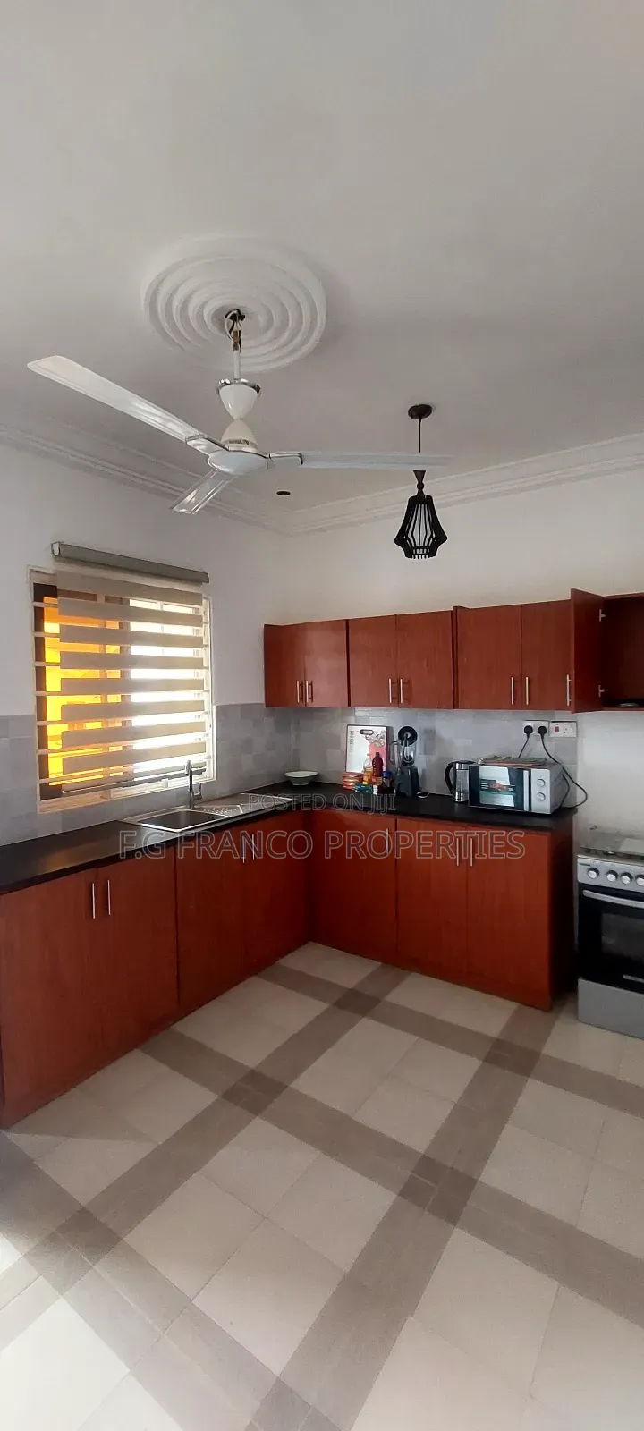 Short Furnished Apartment for Rent at Spintex
