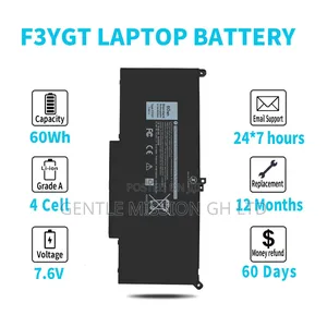 F3ygt Dell Laptop Battery