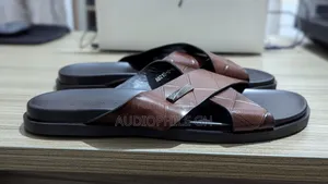 Premium Men's Leather Slippers