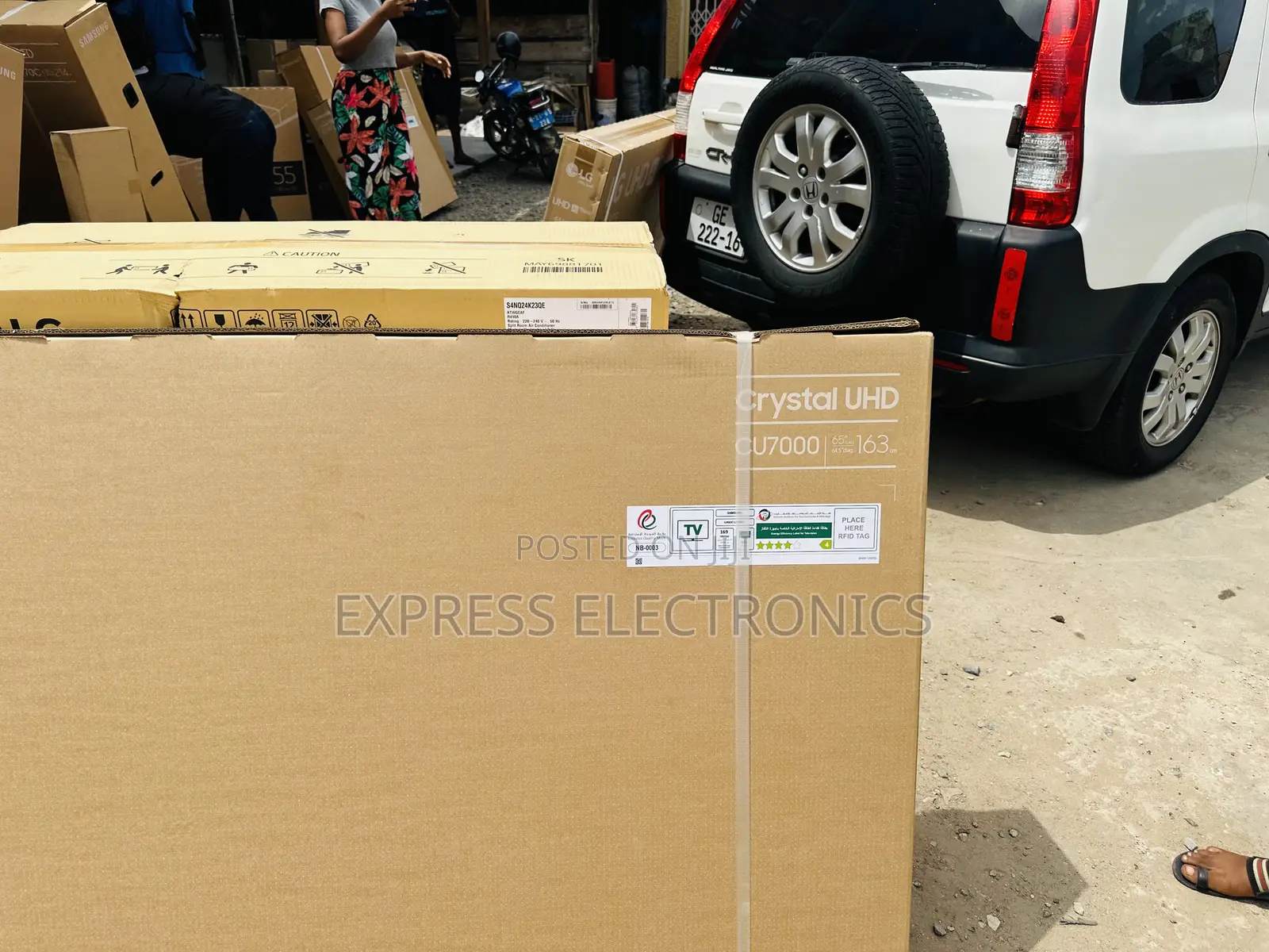 Object Tracking Sound Lite UHD Smart Samsung 65”Cu8000