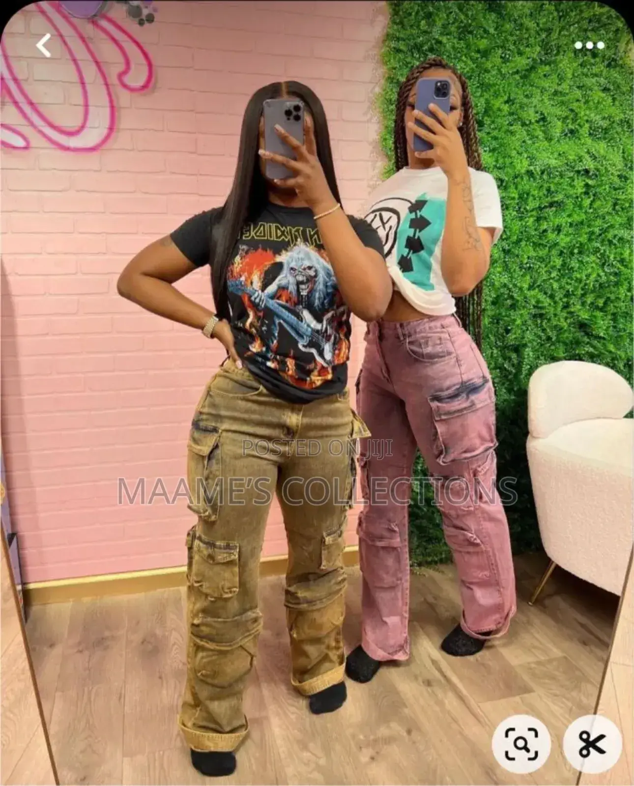 Ladies Cargo Pants