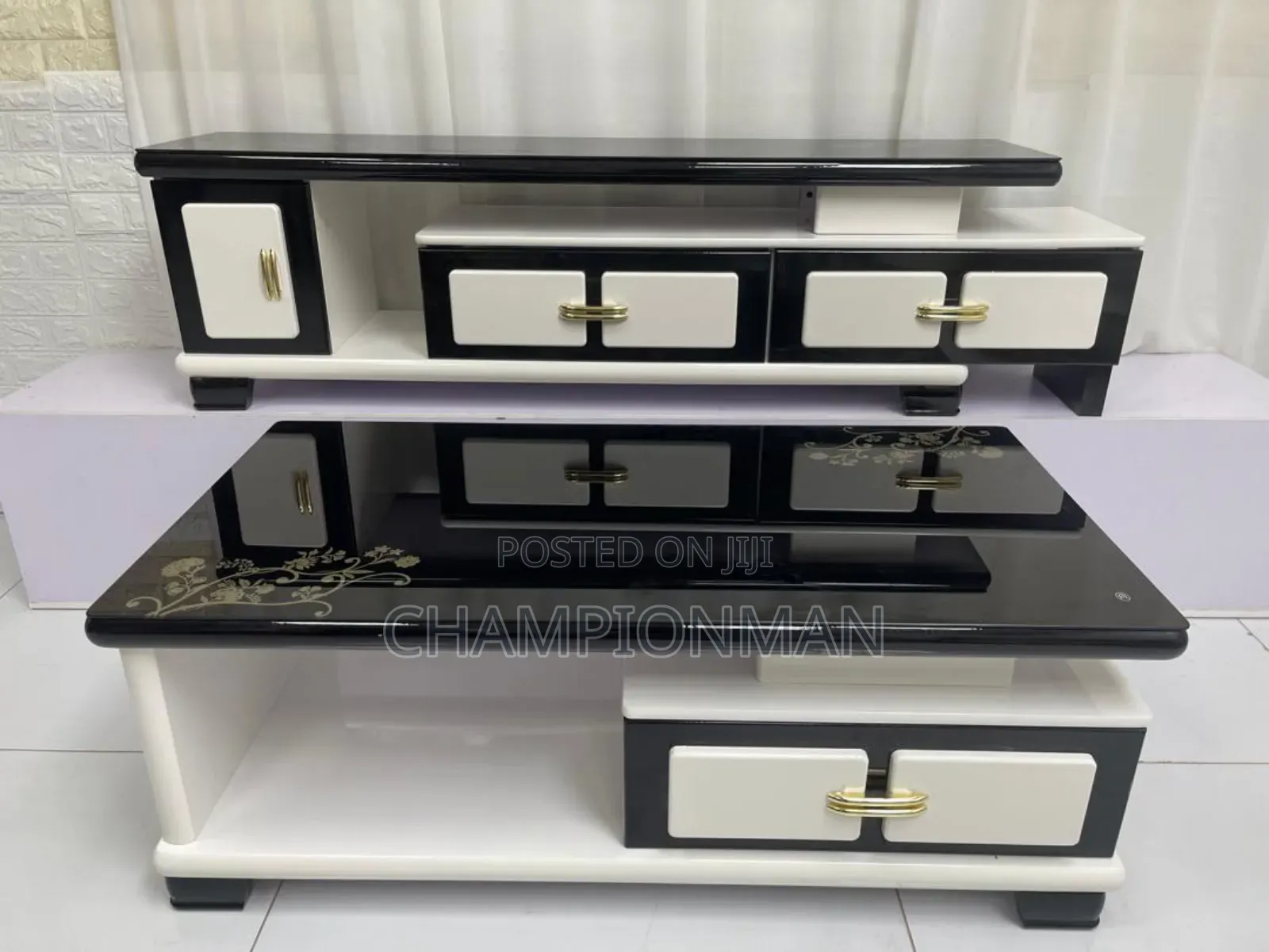 Executive TV Stand and Table